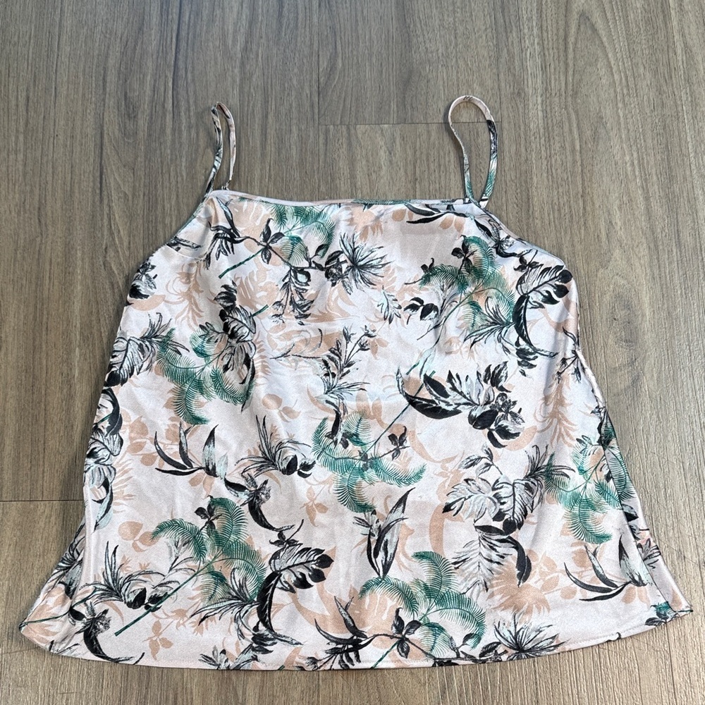 Victoria’s Secret Floral Spaghetti Strap Top